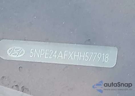 2017 Hyundai Sonata from USA, damaged, VIN 5NPE24AFXHH577918